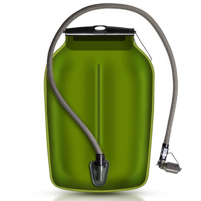 Source Hydration Bladder WLPS Low Profile - 3 Liter (100oz) Water Bladder with High Flow Storm Valve - Featuring All Hydration Technology Advantages - Image 1